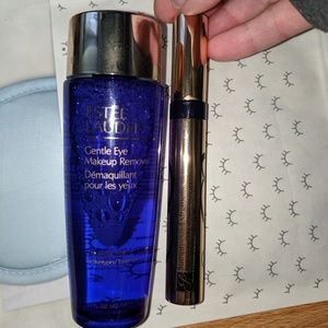 Estee Lauder gentle makeup remover snd mascara